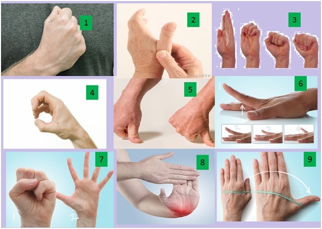 Hand joint pain exercise sale