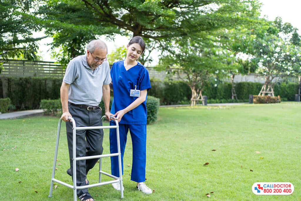 home health care for elders in Dubai