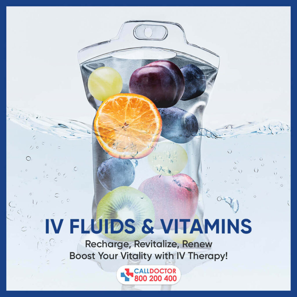 IV Fluid and Vitamins