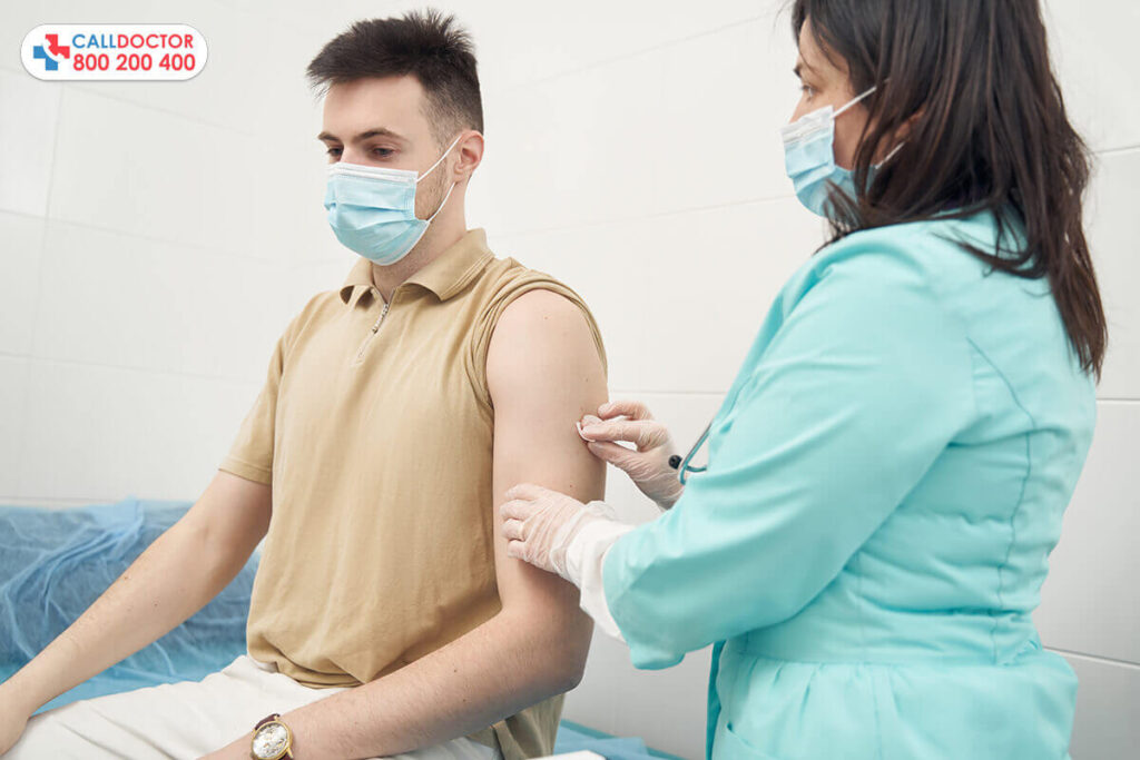 Flu vaccination in Dubai by Call Doctor 