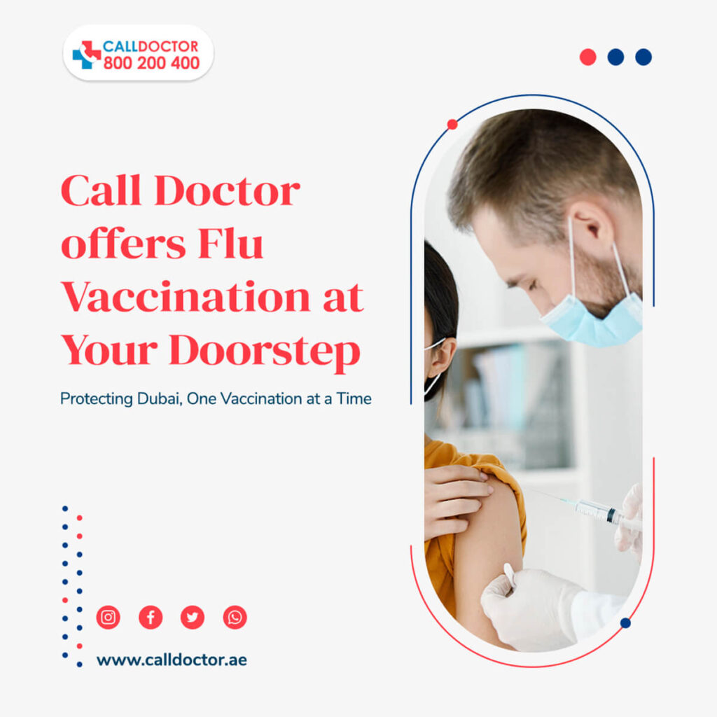 Flu vaccination in Dubai 