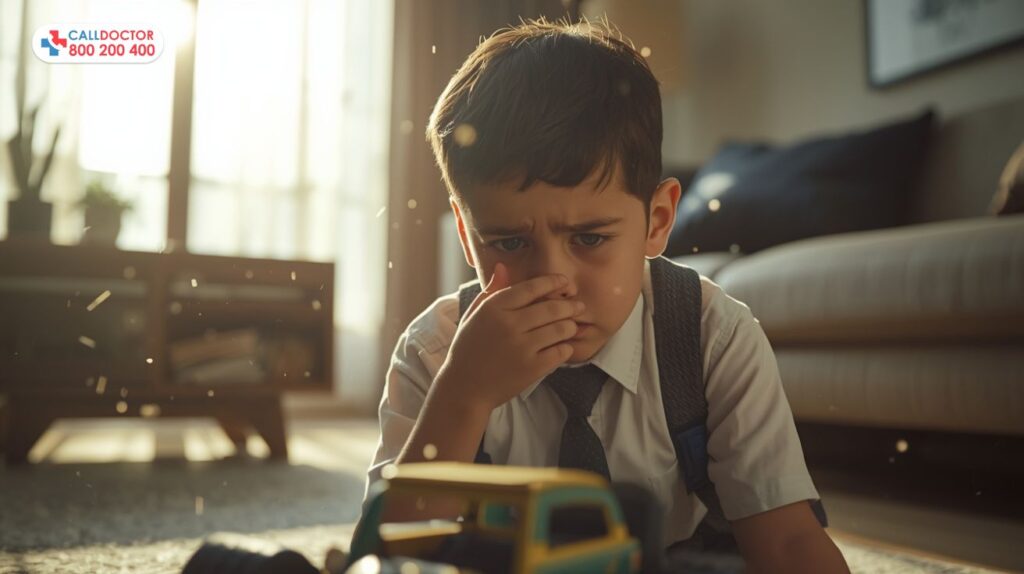 Kids Getting Sick in Dubai