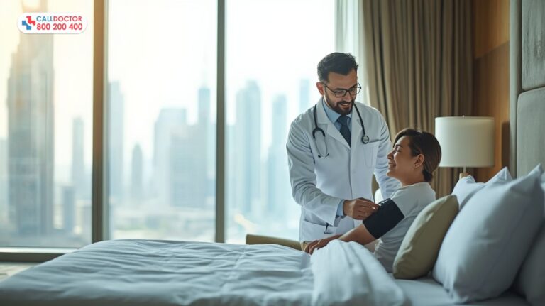 DHA Licensed Doctor at Hotel