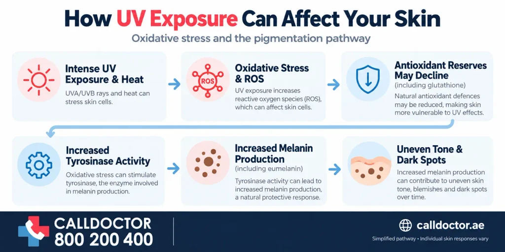 Why Does Dubai’s Climate Accelerate Skin Dullness and Oxidative Stress