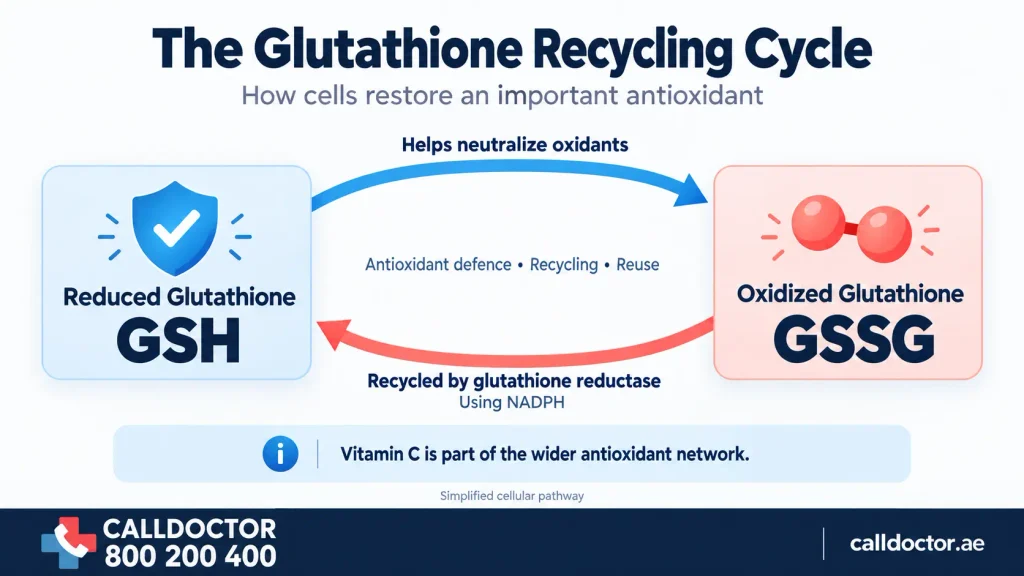 Why Is Glutathione Almost Always Paired with Vitamin C in Skin Drips